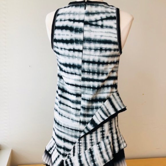 Proenza Schouler Tie-dye Cocktail Dress, Size 0 - Picture 3 of 10